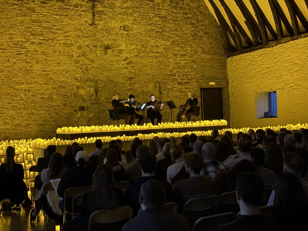 Concert de musique classique aux chandelles